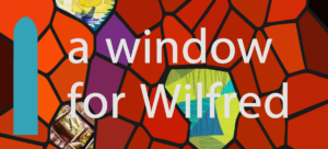 Stain glass window graphic
